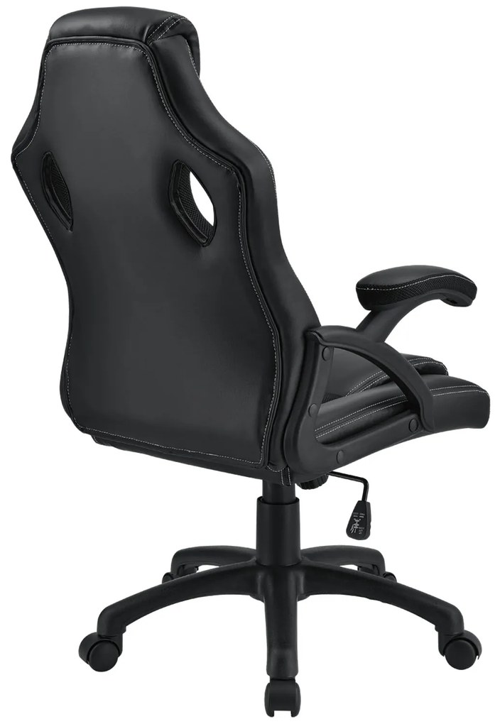 Juskys Scaun de birou Montreal - negru