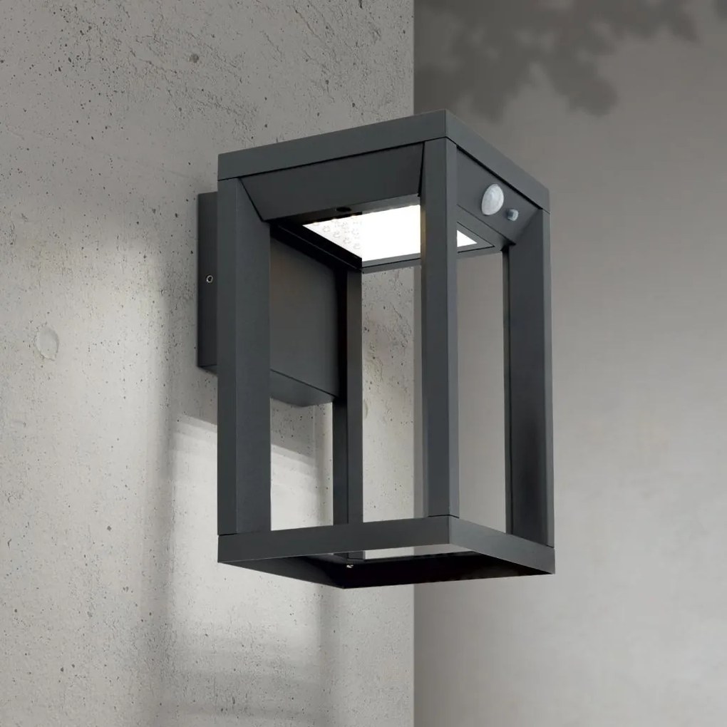 Aplica LED solara de exterior cu senzor de miscare IP65 VOLTA