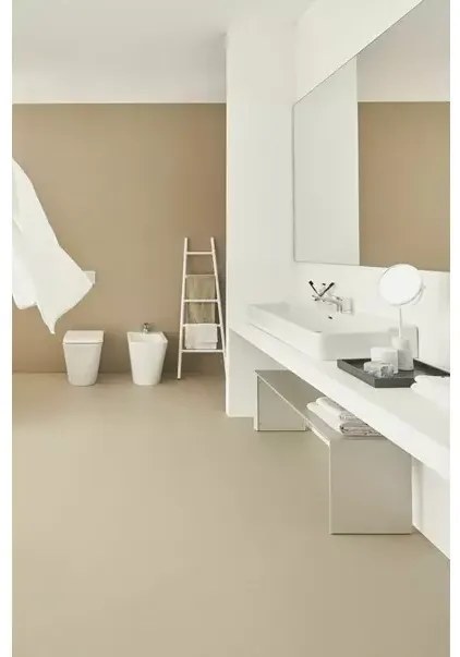 Baterie bideu Ideal Standard Atelier Joy gri Magnetic Grey cu ventil Pop-Up