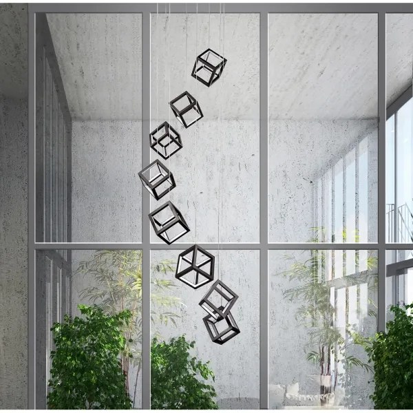 Lustră LED dimabilă pe cablu STRANGELED/150W/230V Azzardo AZ3151