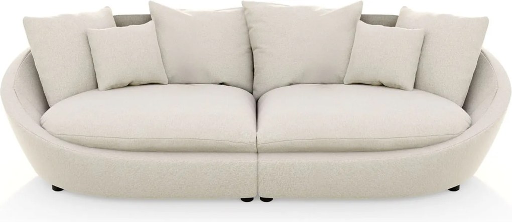 Canapea lemn masiv Maui, 280 × 87 × 131 cm