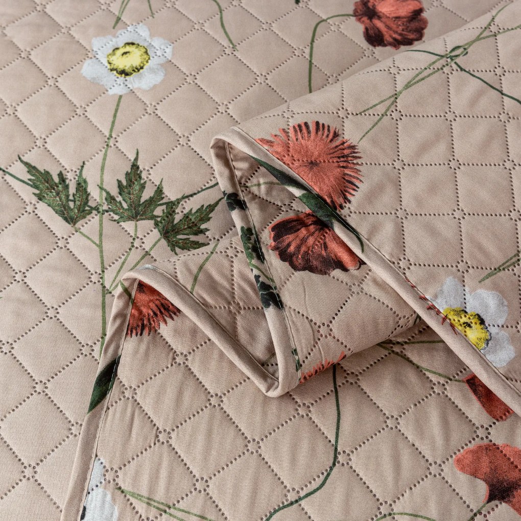 Cuvertura de pat HERBAR bej Dimensiune: 170 x 210 cm