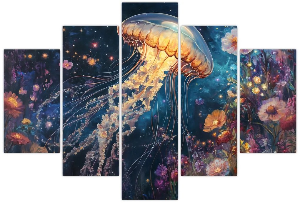Tablou - Meduză magică (150x105 cm)