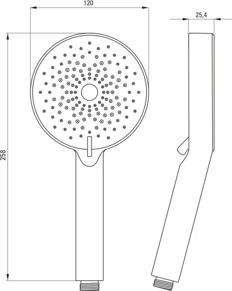 Ivo Pară de duș , 3-funcții NLI_051S