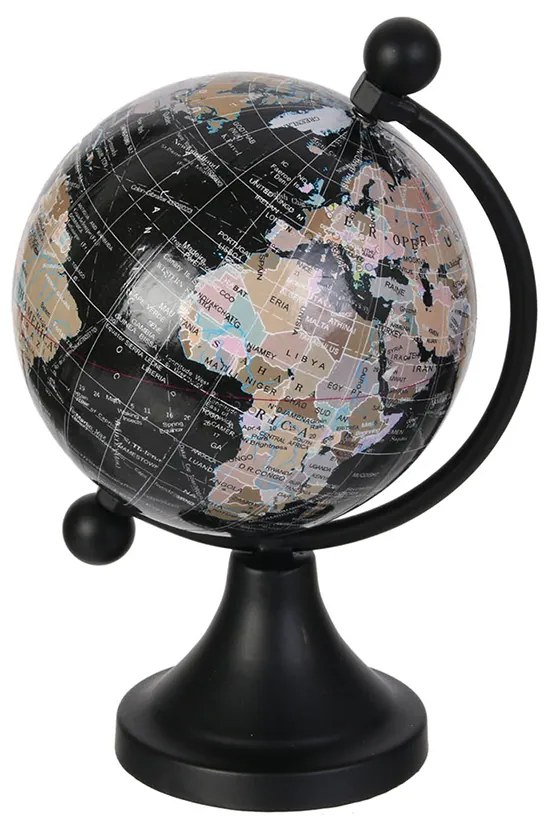 Glob Geografic CMP Map negru