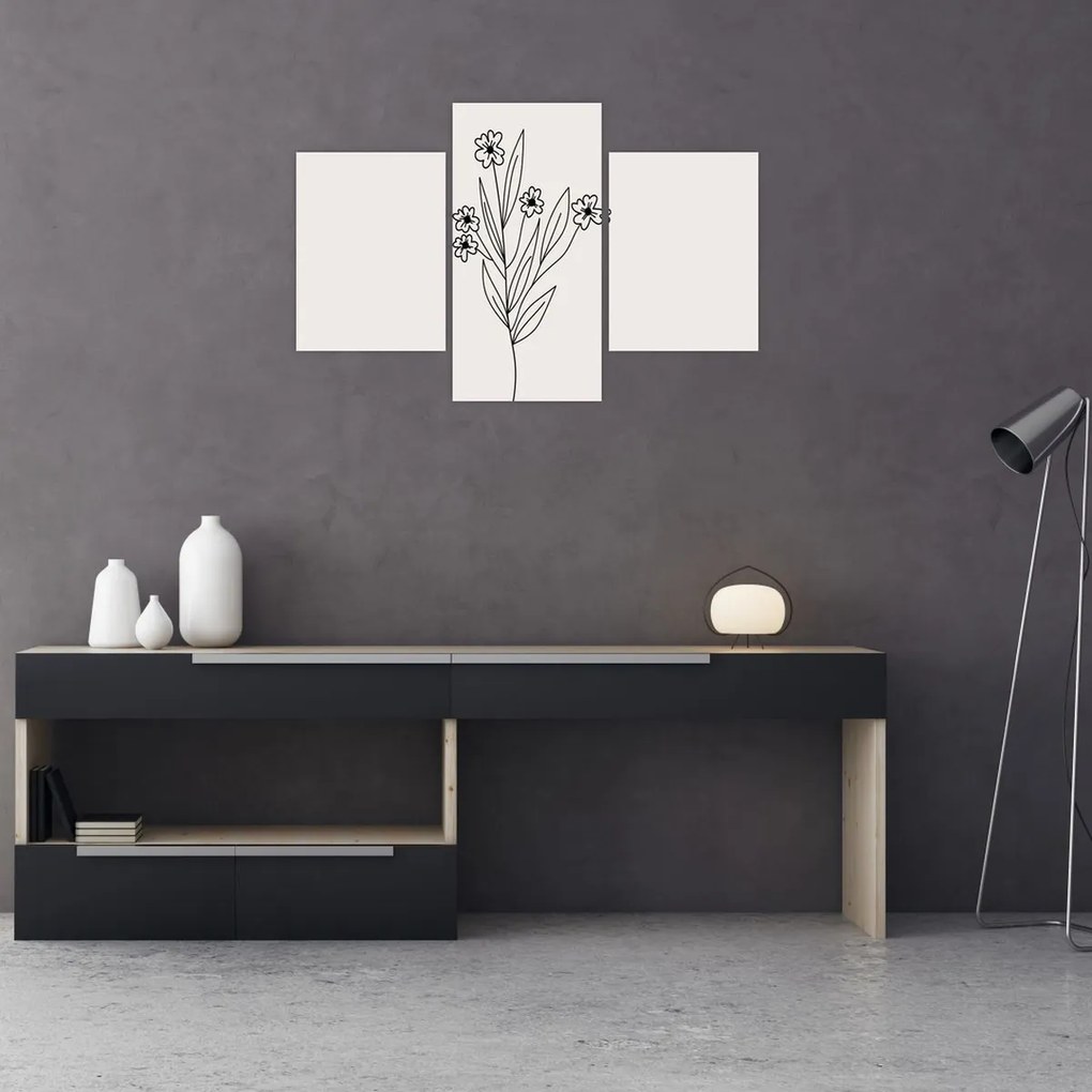 Tablou - Floare de pajiște N⁰1 (90x60 cm)
