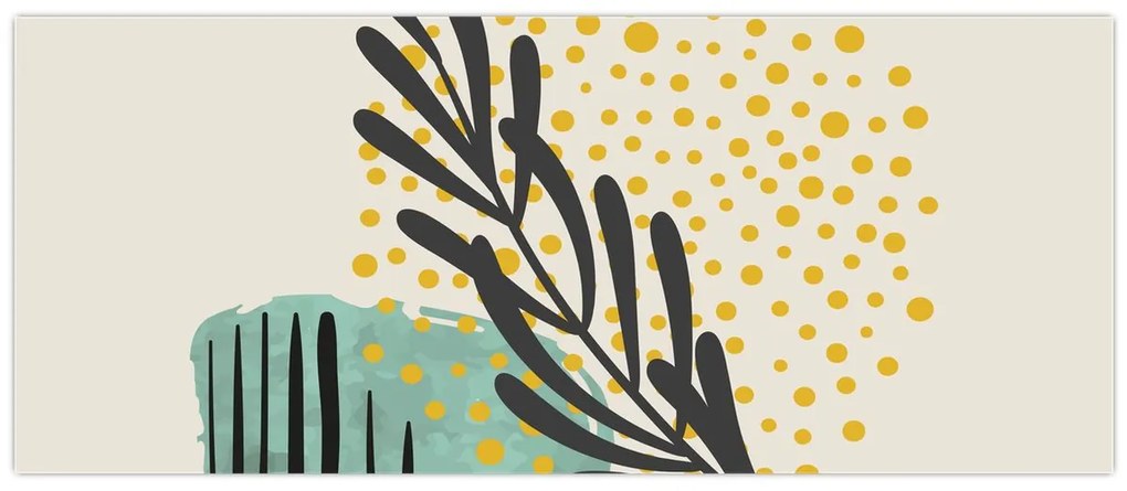 Tablou - Foi de rezumat N⁰3 (120x50 cm)
