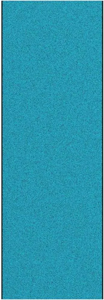 vidaXL Covoraș de intrare Cyan și Negru 120 x 350 cm Poliamidă și PVC