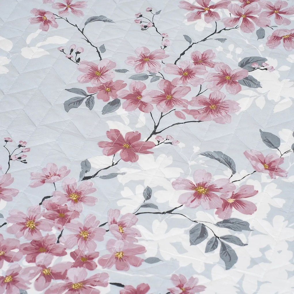 4Home Cuvertură pentru pat Blooming spring, 220 x240 cm + 2x 40 x 40 cm