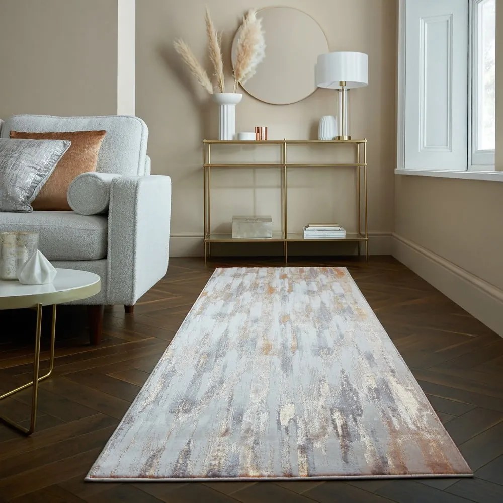 Covor tip traversă bej 80x300 cm Gleam – Flair Rugs