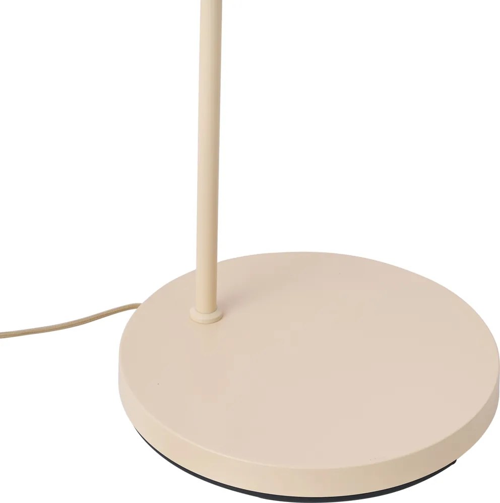 Lampă de podea Art Deco bej cu abajur bej - Nest