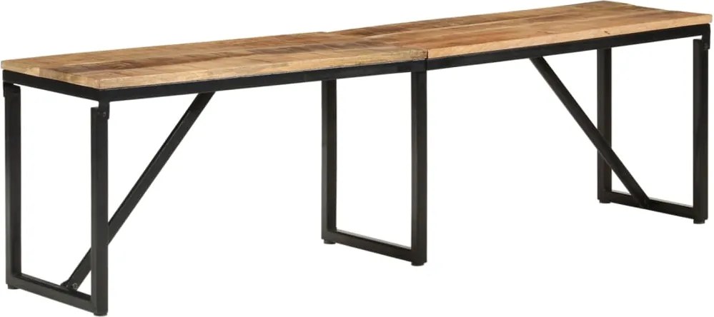 vidaXL Bancă, 160x35x46 cm, lemn masiv de mango