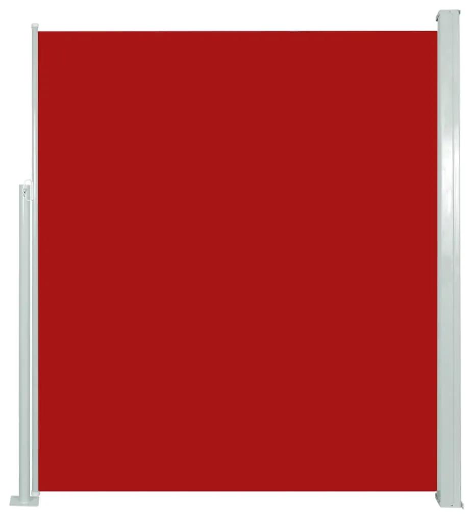 Copertina laterala pentru terasa curte, rosu, 160x300 cm Rosu, 160 x 300 cm