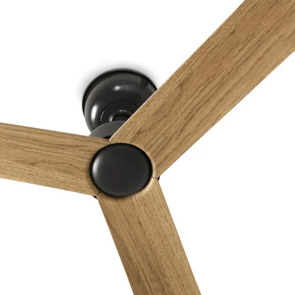 FARO 34371 - Ventilator de tavan MARINE M, Ø 125 cm, maro/negru, IP44, cu telecomandă