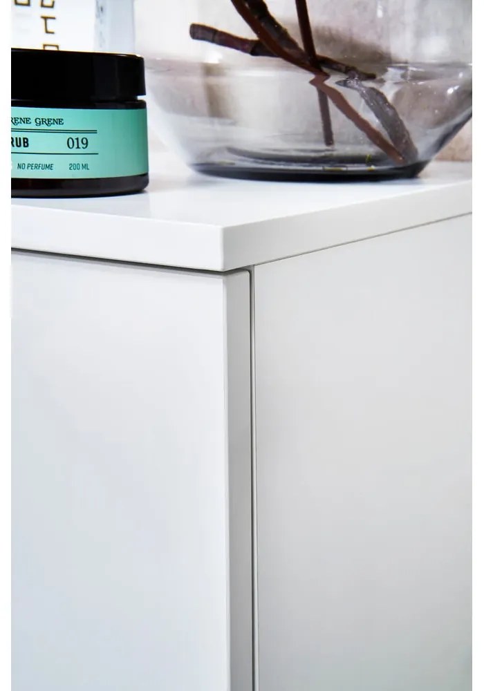 Dulap de baie suspendat alb 35x125 cm Set 360 - Pelipal