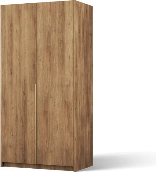 Dulap Bregma II Hinged – 100x58x204 cm – Stejar Artisan – Bregma II Hinged Dulap – Varianta 2