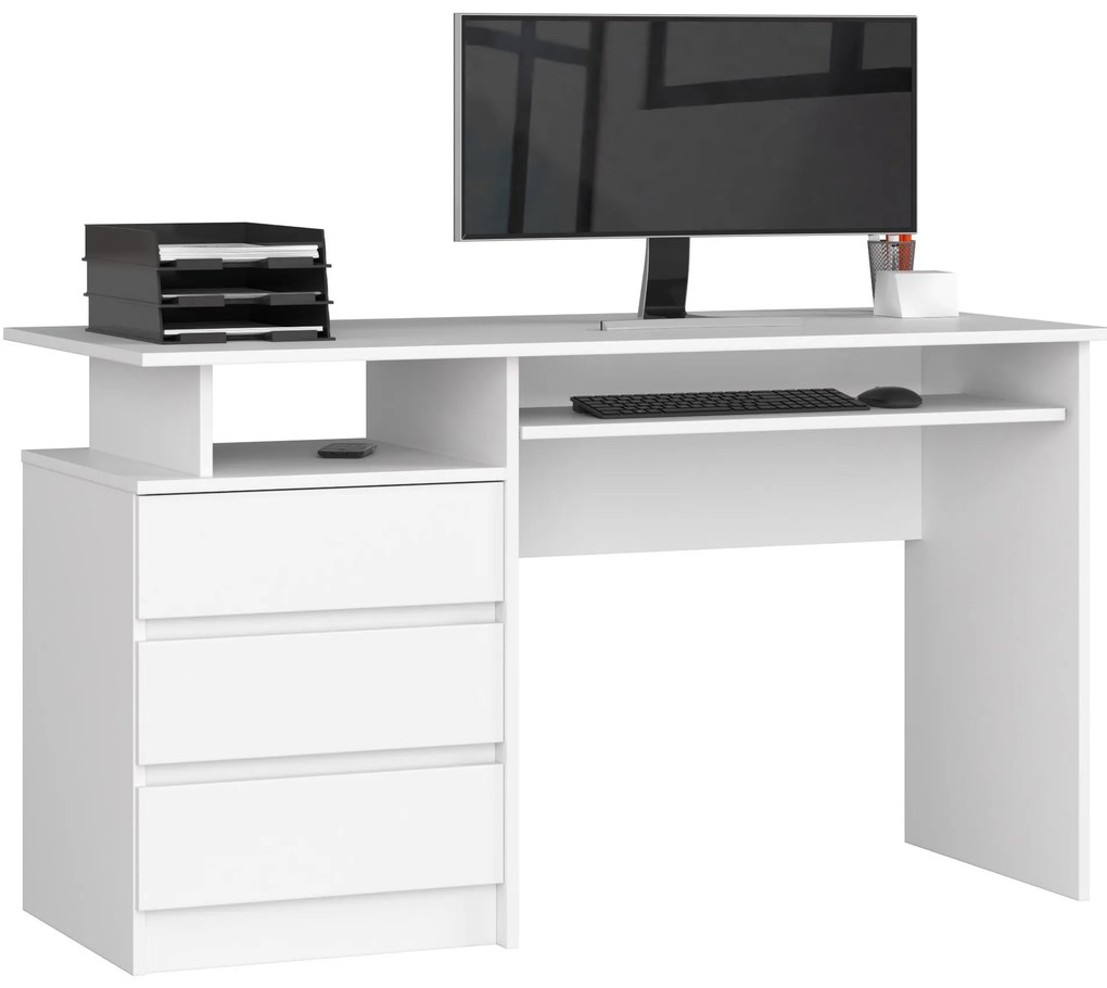 Masă PC Bronte (Alb). 1068687