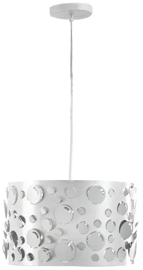 ONLI - Pendul pe cablu BOLLICINE 1xE27/15W/230V alb