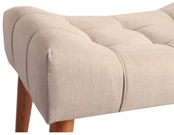 Taburet LUMI 40 x 58 cm, crem