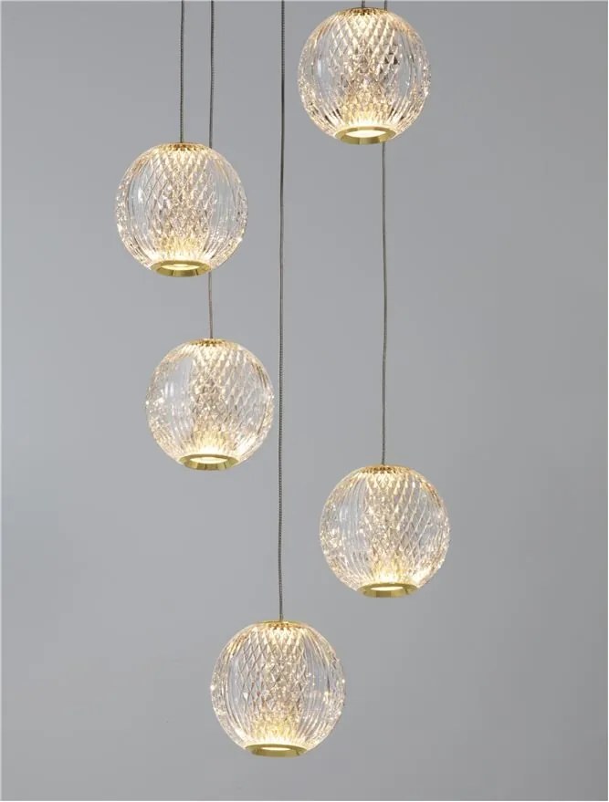 Lustra LED suspendata moderna design elegant BRILLANTE 5L