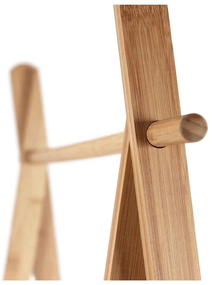 Suport din bambus pentru haine Compactor Nagano