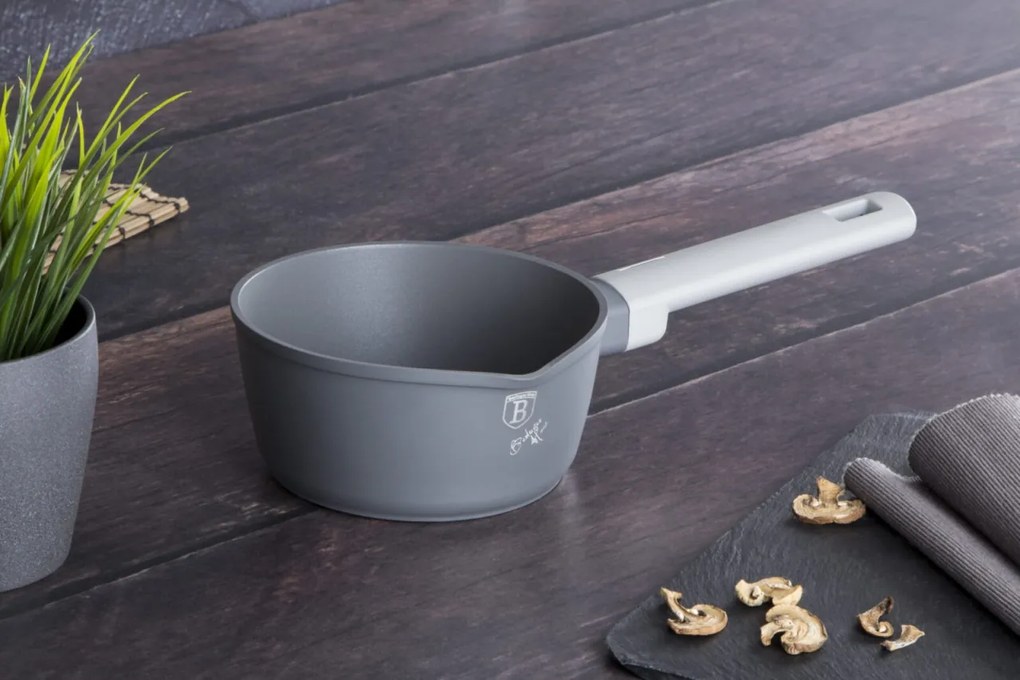 Oală pentru sos 16 cm, 1.2 L Berlinger Haus BH 7065, Aspen Collection, antiaderentă, elegantă și practică