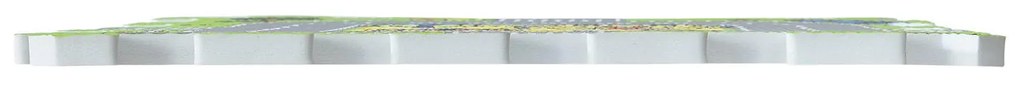 Covor de joacă sub formă de puzzle din 9 piese - strada