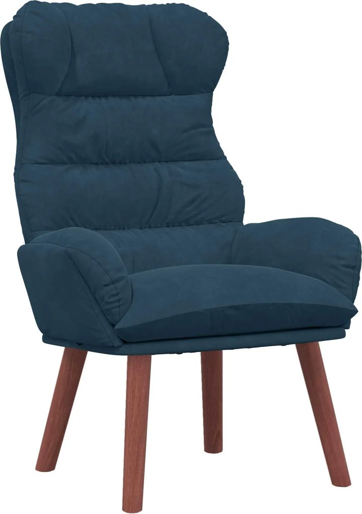 vidaXL fotoliu albastru 69 x 74 x 93 cm Catifea