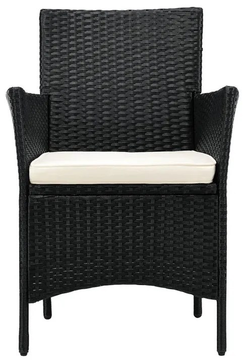 Juskys Set balcon Bayamo - negru