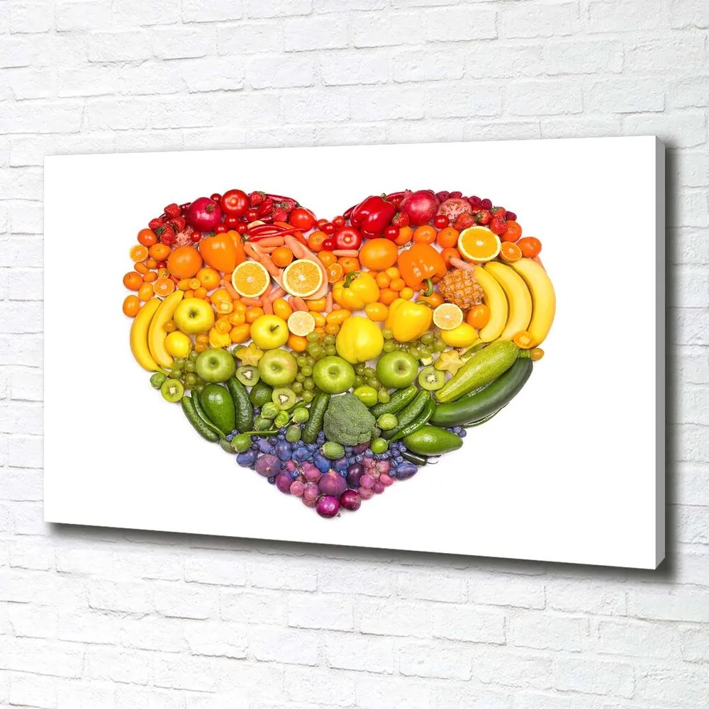Print pe canvas Inima de legume