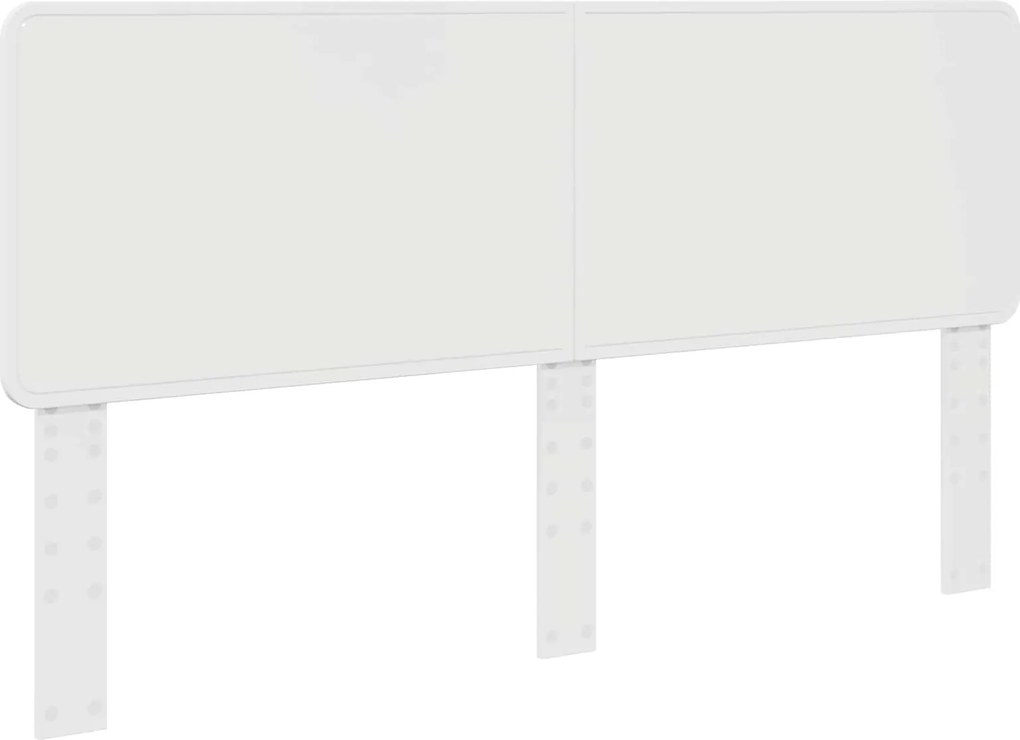 vidaXL Tăblie cap Alb 180 cm Lemn compozit