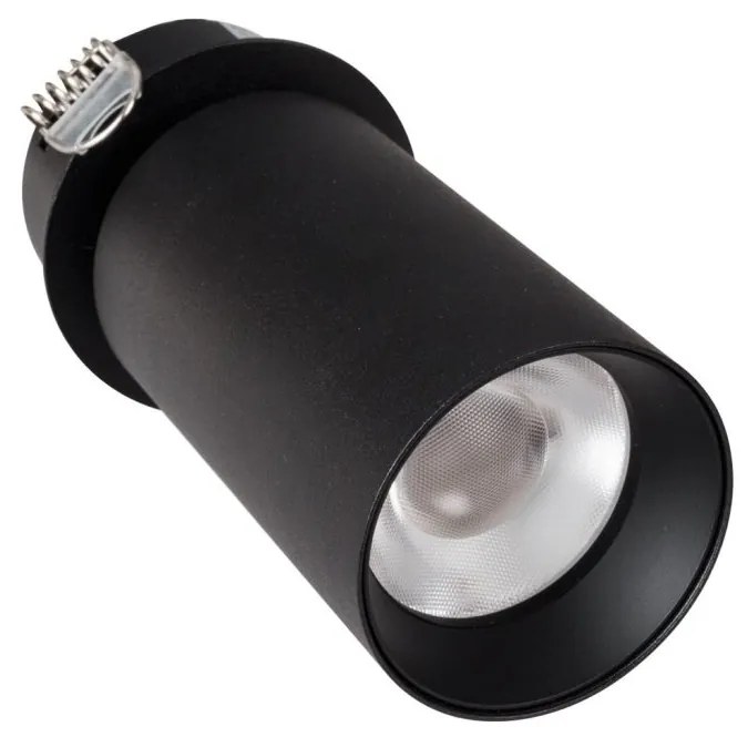 Spot LED incastrabil Halo D negru