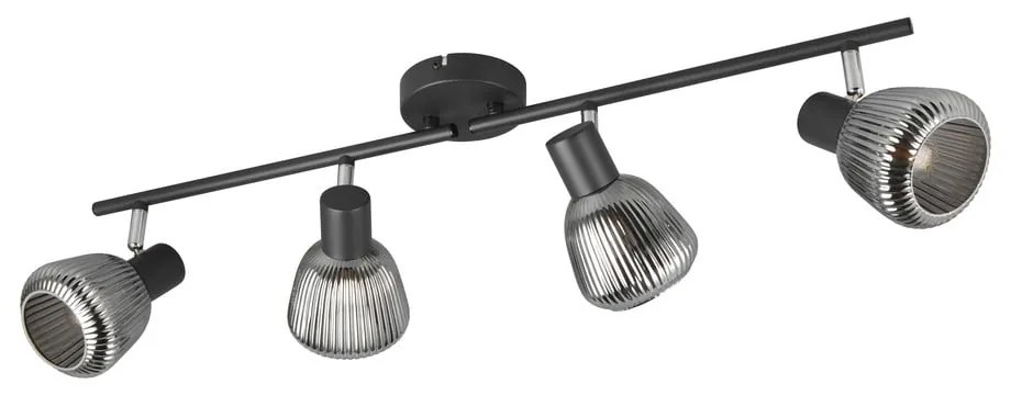 Spot negru ø 10 cm Tarifa – Trio