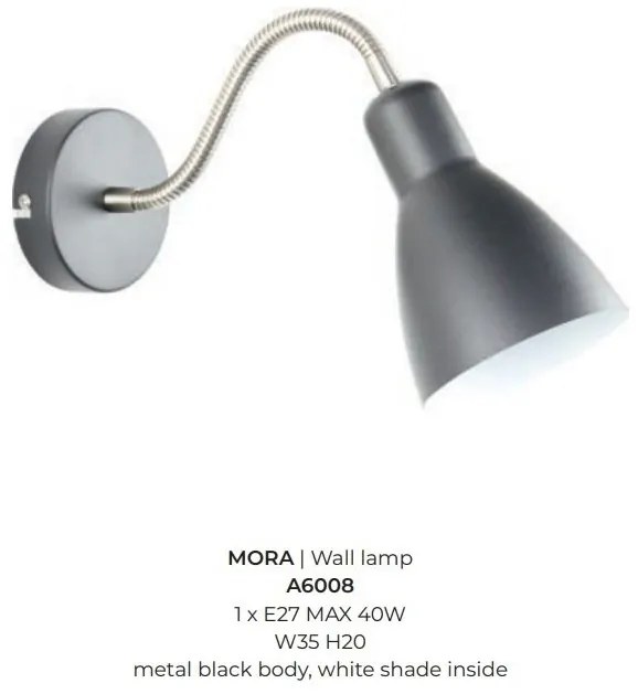 Aplica de perete design modern MORA