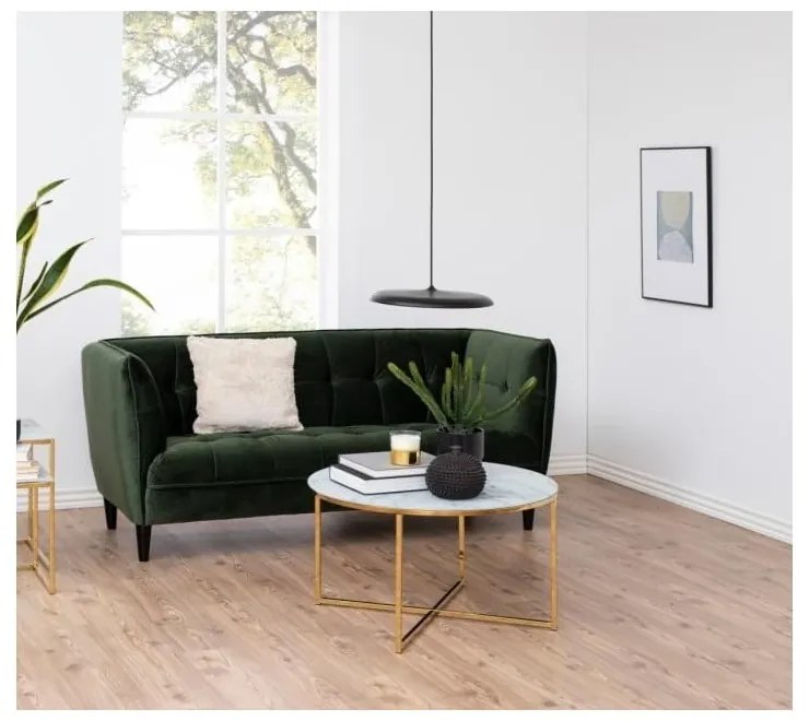 Măsuță de cafea Actona Alisma Golden, ø 80 cm