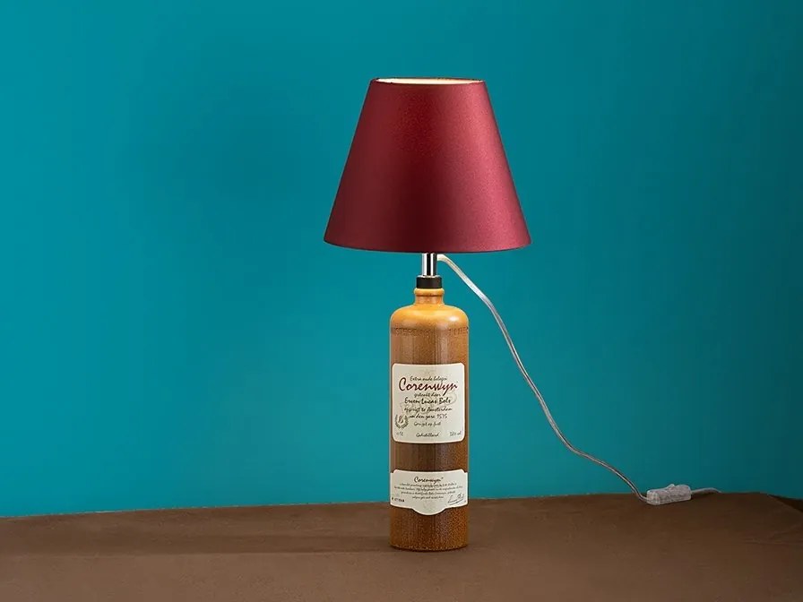 Kit iluminat / Lampa de masa decorativa Licor garnet