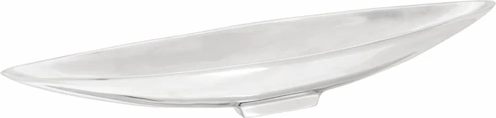 vidaXL Coș fructe Argintiu 53 x 9 x 10 cm Aluminiu