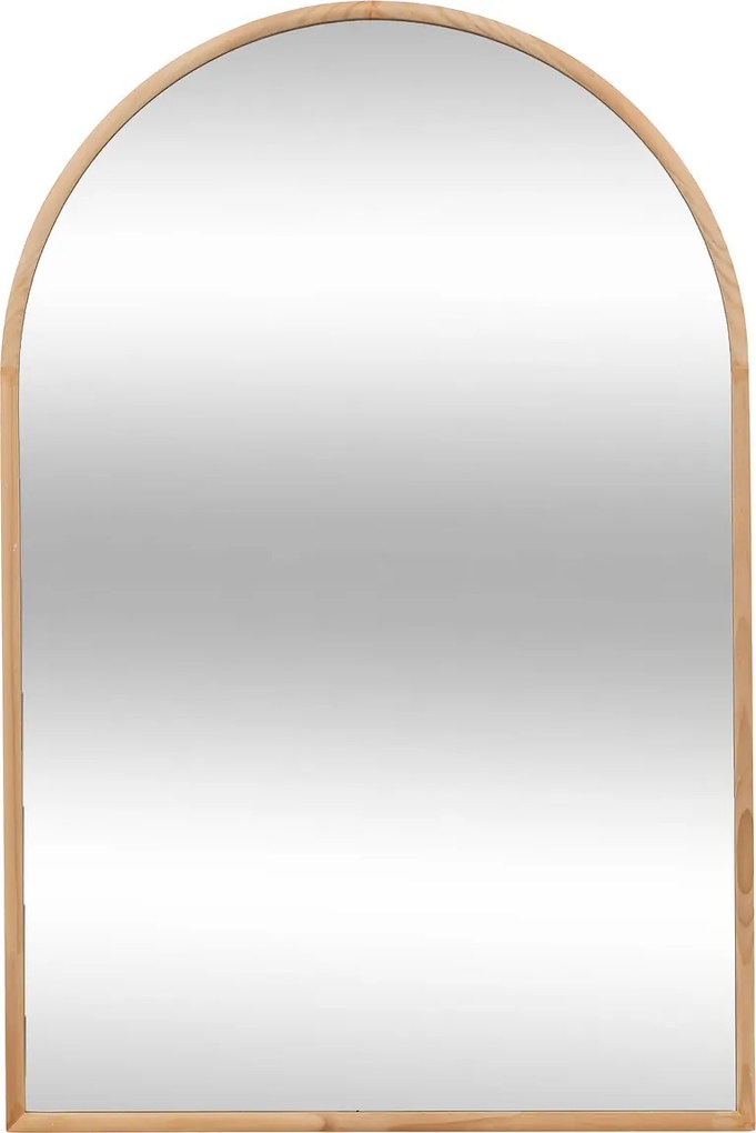 Oglindă arcuită din lemn Kim 60 x 90 cm