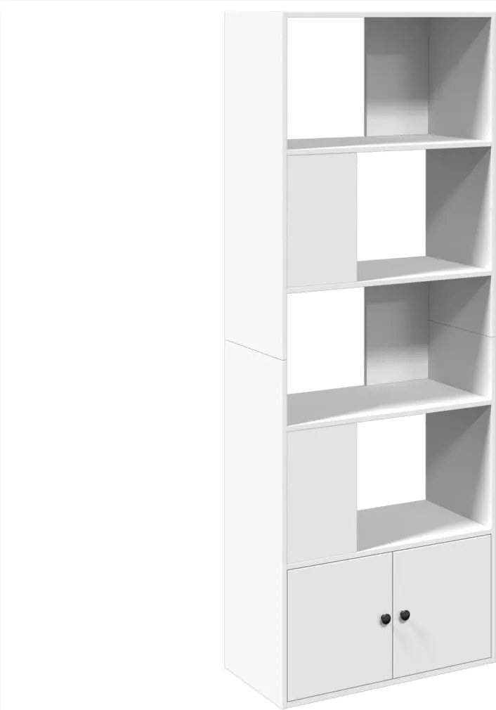 vidaXL Bibliotecă, alb, 70x36x189 cm, lemn prelucrat