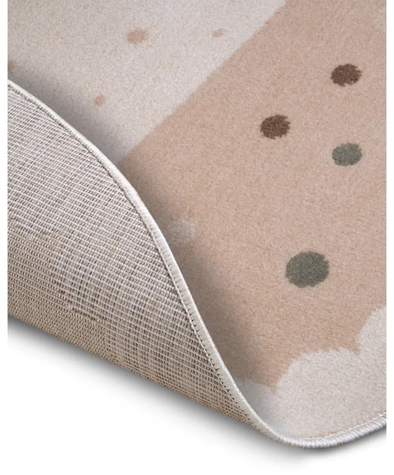 Covor pentru copii bej ø 140 cm Crown – Hanse Home