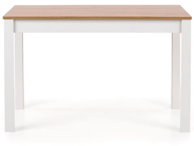 Masa Ksawery stejar sonoma/alb - L 120 x l 68 x h 76 cm