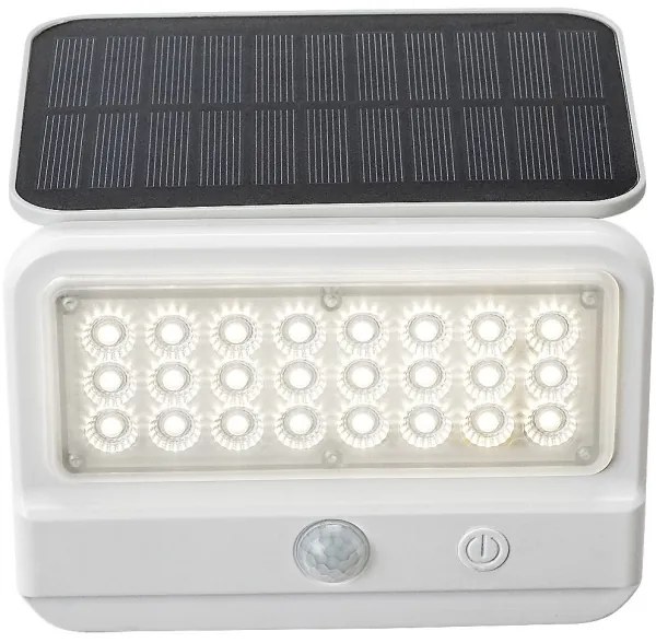 Rabalux 77090 - LED lampă solară de perete FLAXTON LED/7W/3,7V IP54 albă