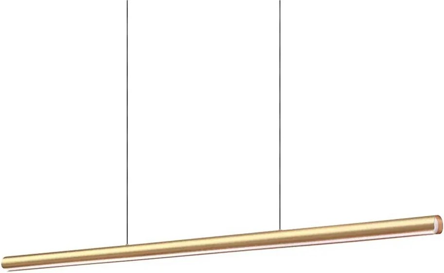 Ideal Lux - Lustră LED dimabilă pe cablu DORICA LED/35W/230V CRI 90, 140 cm, aurie