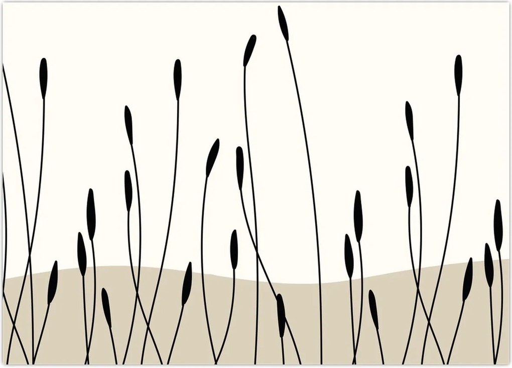Tablou - Pajiște grafică N⁰3 (70x50 cm)