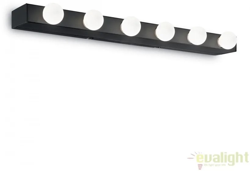 Aplica perete baie PRIVE AP6 neagra 159508