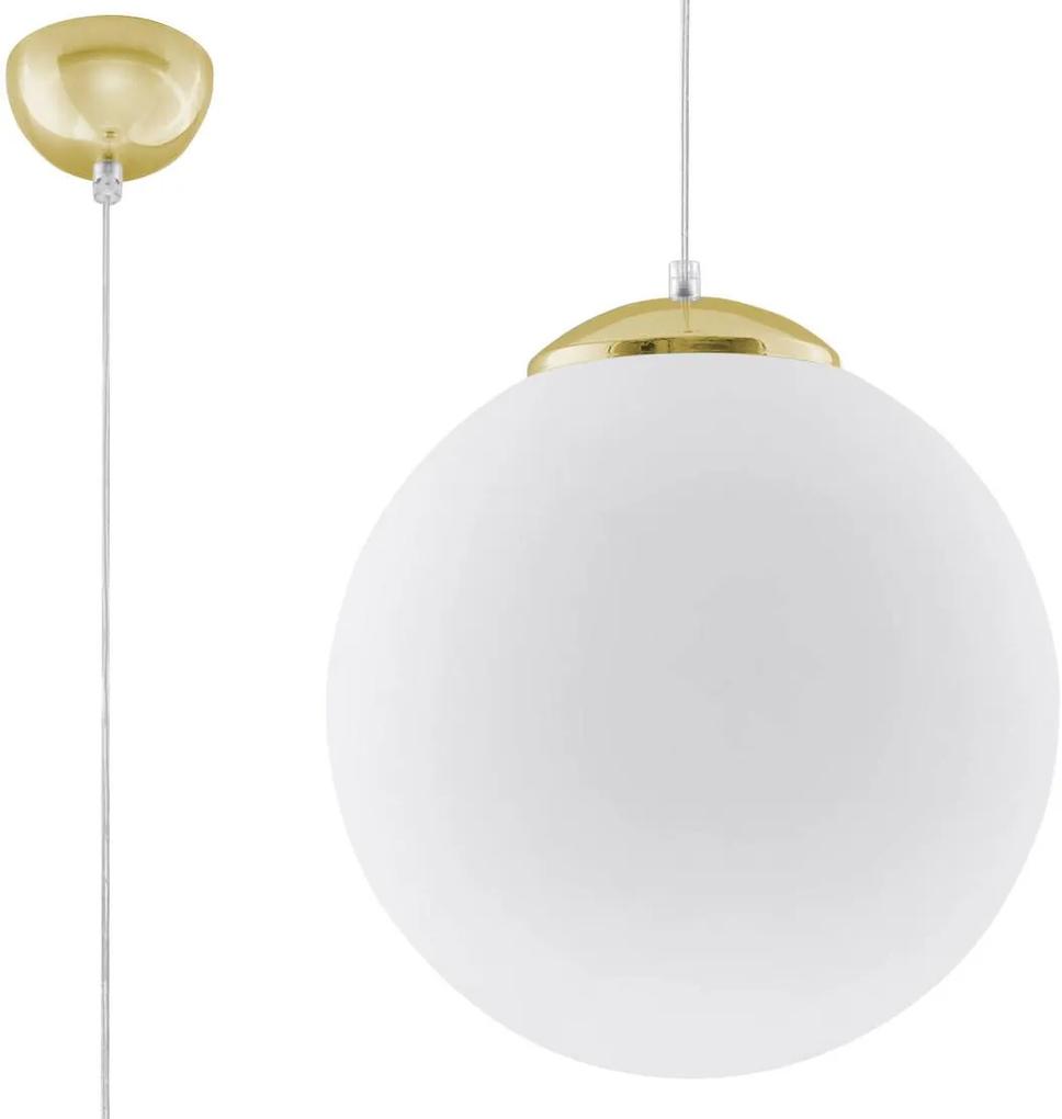 Sollux Lighting Ugo lampă suspendată 1x60 W alb SL.0716