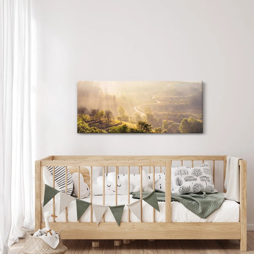 Tablou - Zori de zi (120x50 cm)