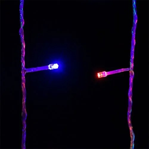 Iluminat LED de Crăciun - 60 m, 600 LED-uri, colorate