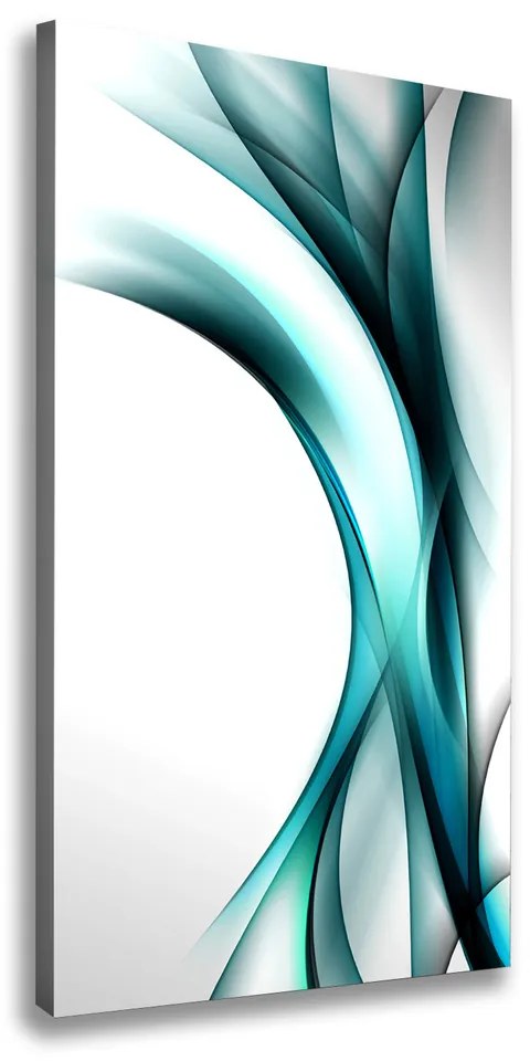 Tablou canvas Valuri abstracte