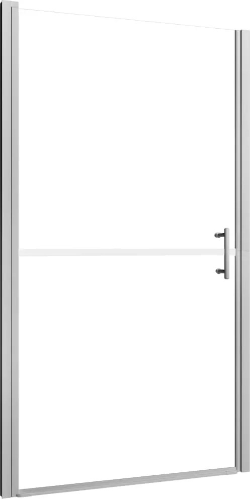 vidaXL Ușă de duș, 91 x 195 cm, sticlă securizată